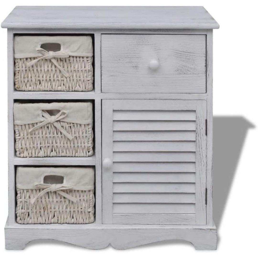 Flechtoptik an dem Sideboard