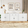 Sideboard mit den Massen 80 x 33 x 70 cm in Weiss
