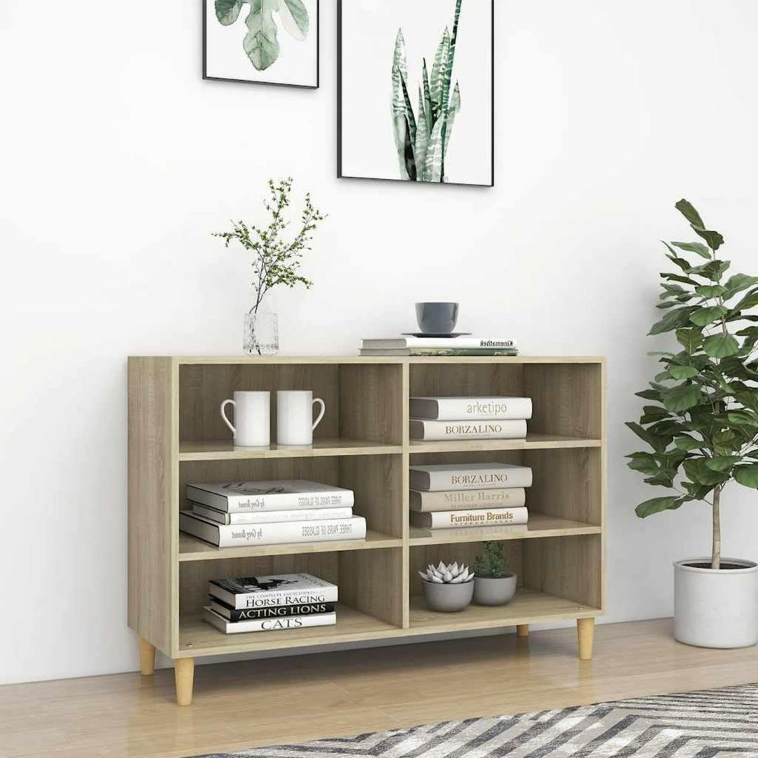 Sideboard in Eichenbraun mit den Massen 103.5 x 35 x 70 cm