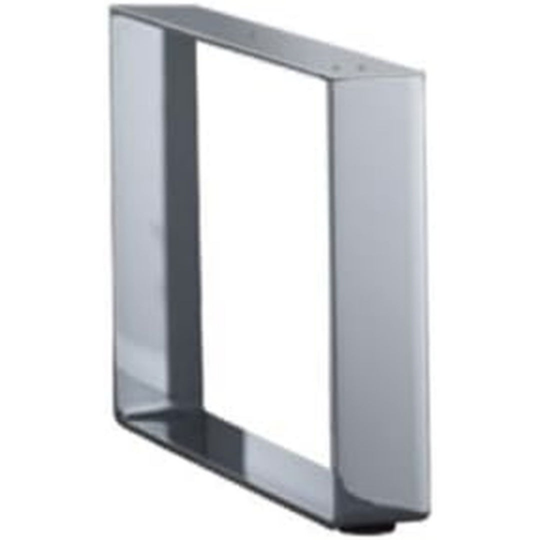 Tischuntergestell aus Metall in Silber
