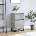 Das Sideboard misst 40 x 35 x 70 cm in Betongrau
