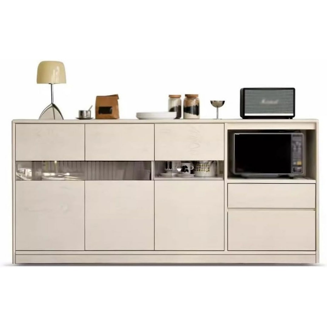 Wandschrank aus Massivholz