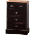 Schubladen praegen das Sideboard aus Kiefernholz
